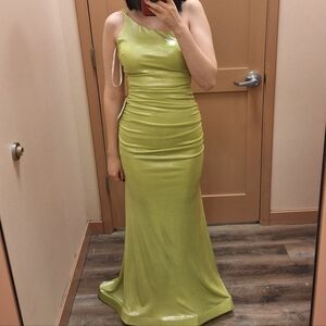 Lime Green Dress